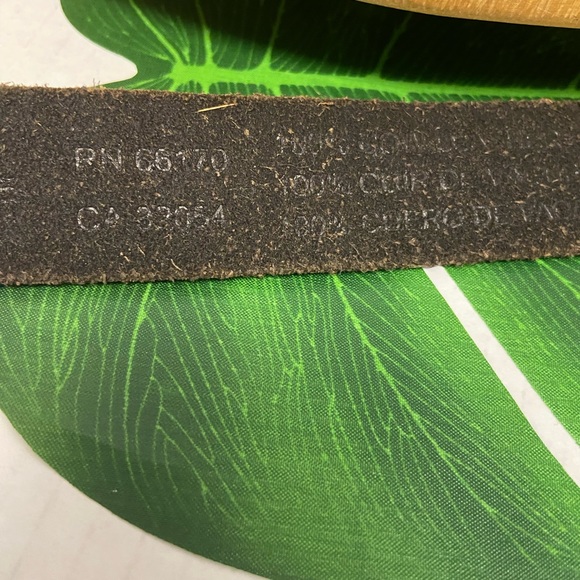 Urban Outfitters Western Leather Belt Size:S - Picture 9 of 9